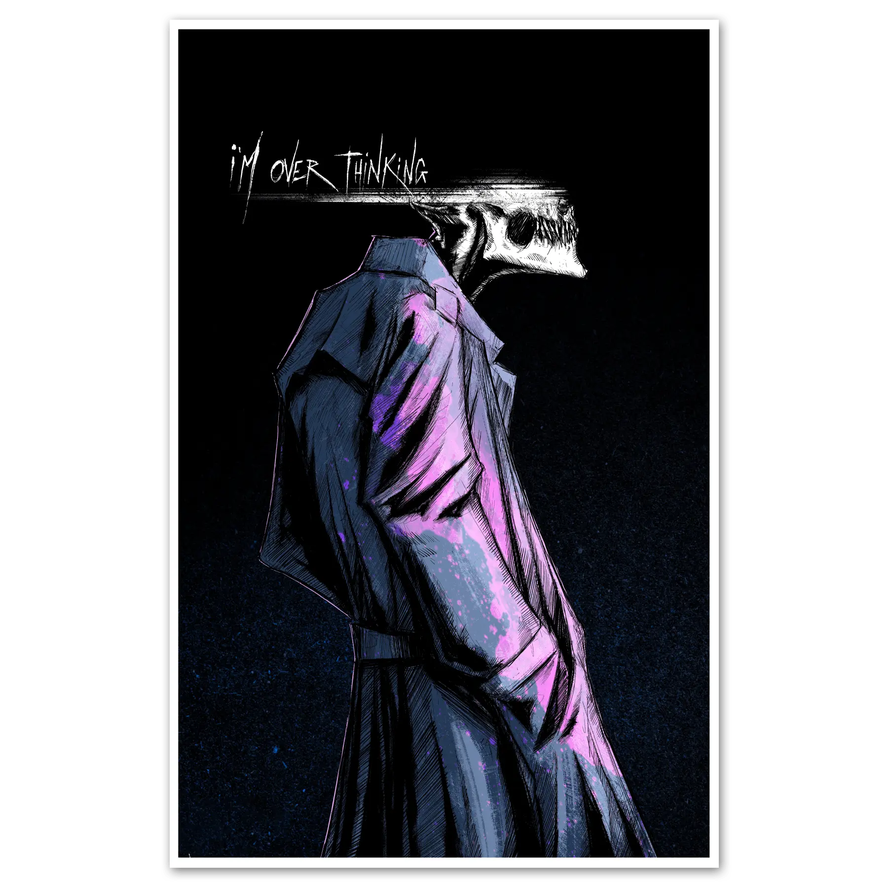 Overthinking Print - Blade & Thread