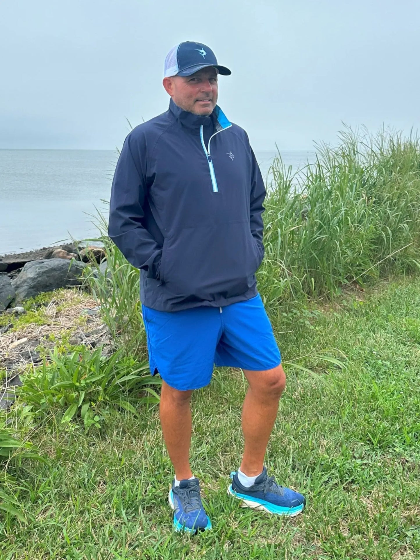 Palm Beach Waterproof Quarter Zip - Blade & Thread
