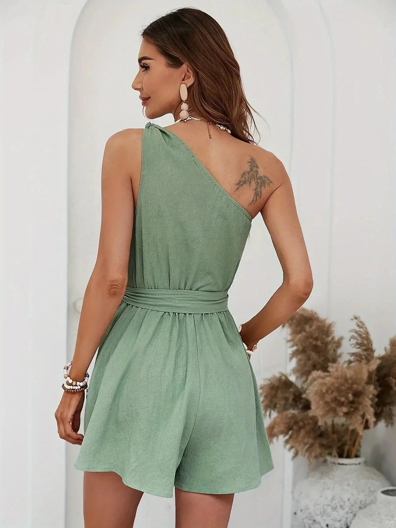 Party Beach Sweet Retro Solid Color Casual Outfits - Blade & Thread