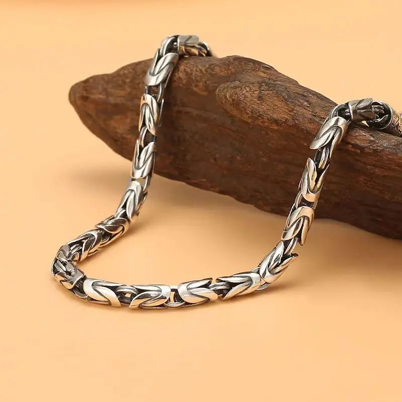 Peace pattern braided bracelet - Blade & Thread