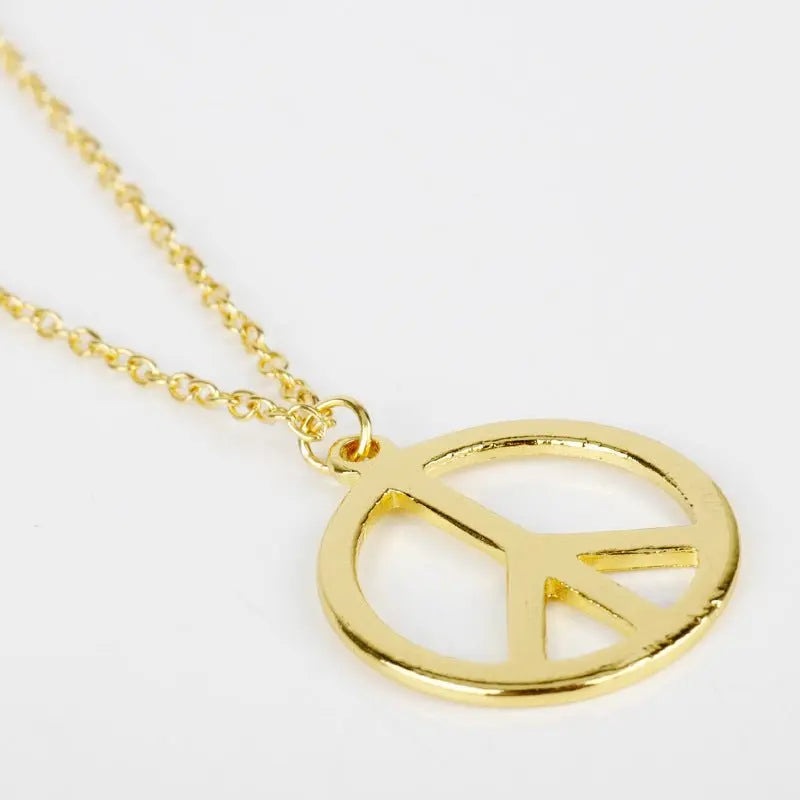 peace sign necklace - Blade & Thread