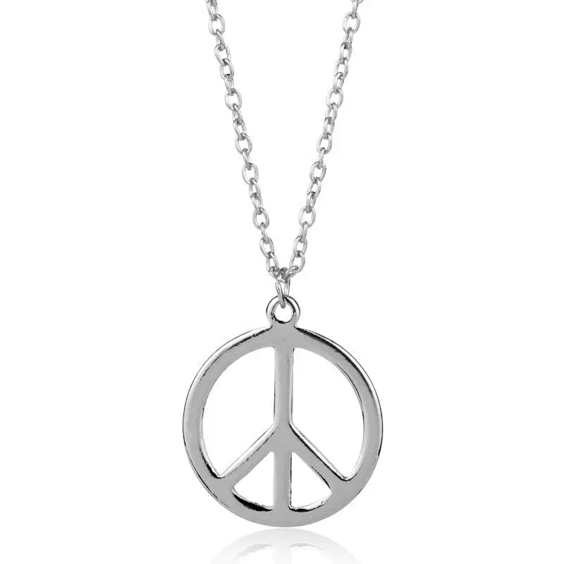 peace sign necklace - Blade & Thread