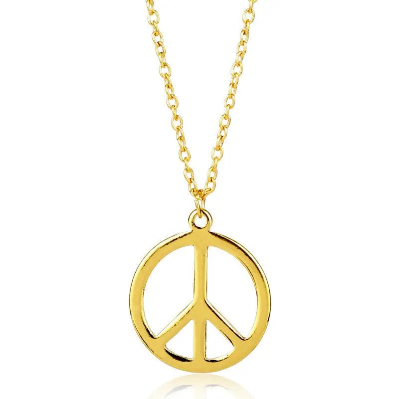 peace sign necklace - Blade & Thread