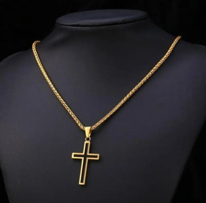 Personality Creative Jesus Cross Amulet Pendant Rock Casual Gift Catholic Christian Necklace nowadaysfashion