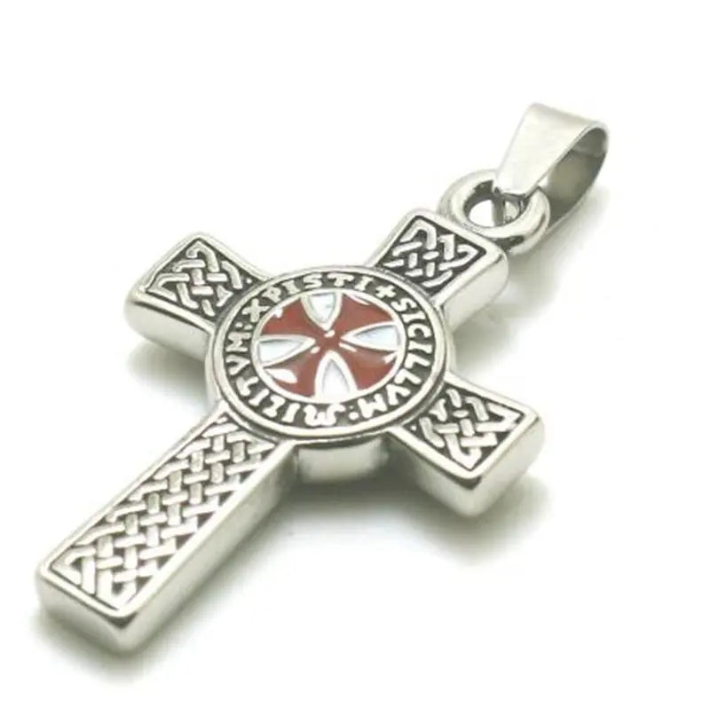 Personality Creative Jesus Cross Amulet Pendant Rock Casual Gift Catholic Christian Necklace nowadaysfashion