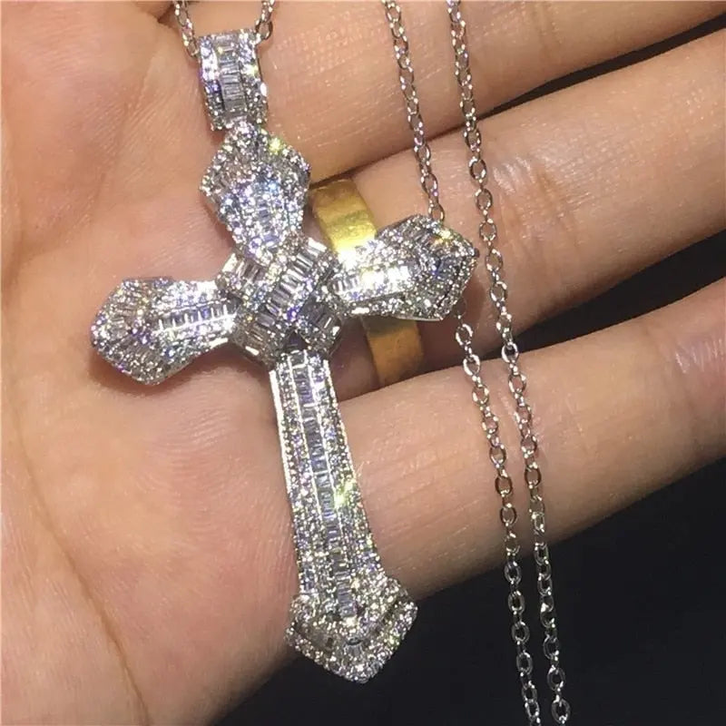 Personality Creative Jesus Cross Amulet Pendant Rock Casual Gift Catholic Christian Necklace nowadaysfashion