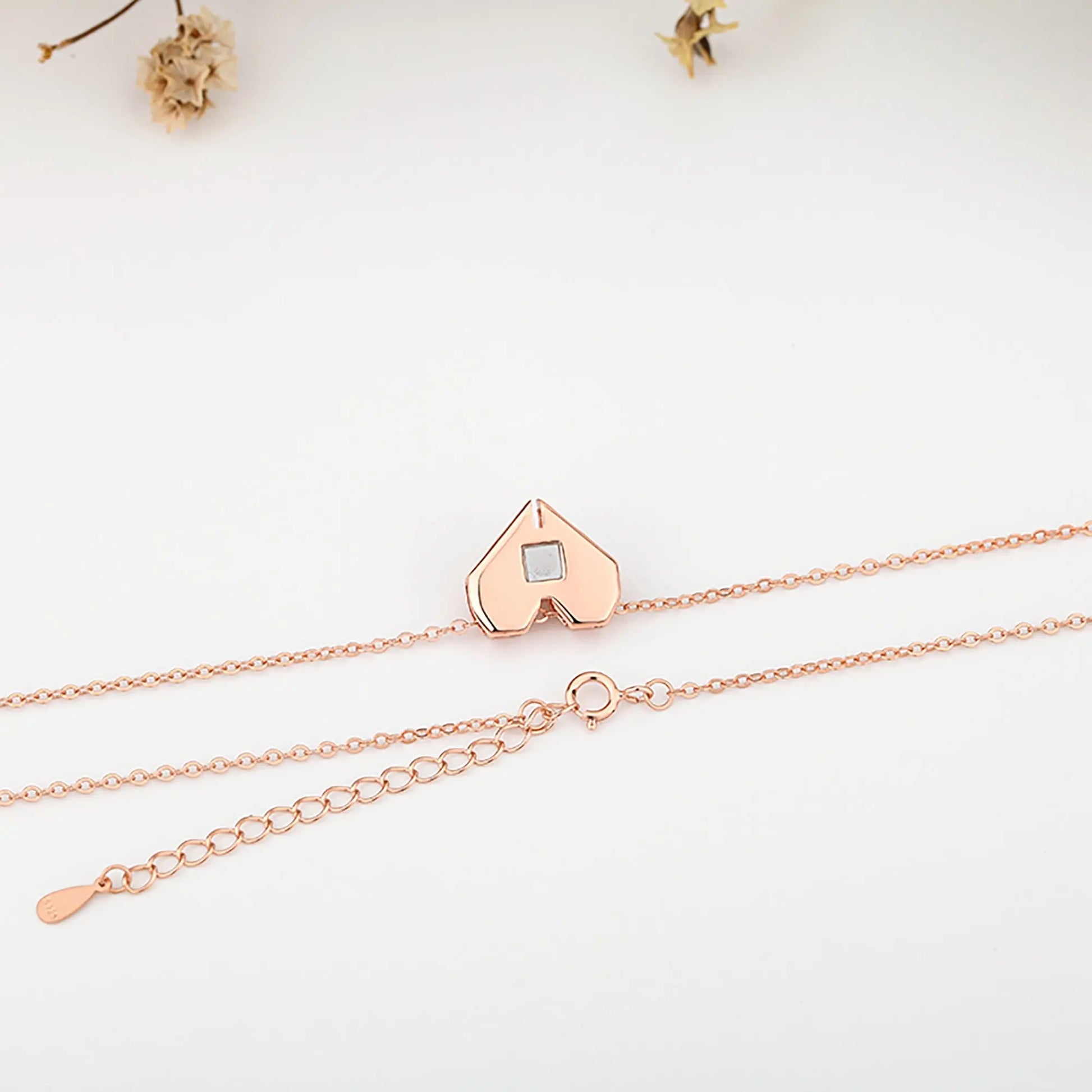 Personalized Heart Shaped Projection Necklace Custom Photo Pendan nowadaysfashion