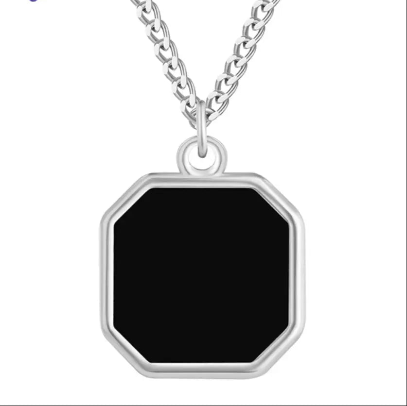 Personalized photo heating color changing necklace - Blade & Thread