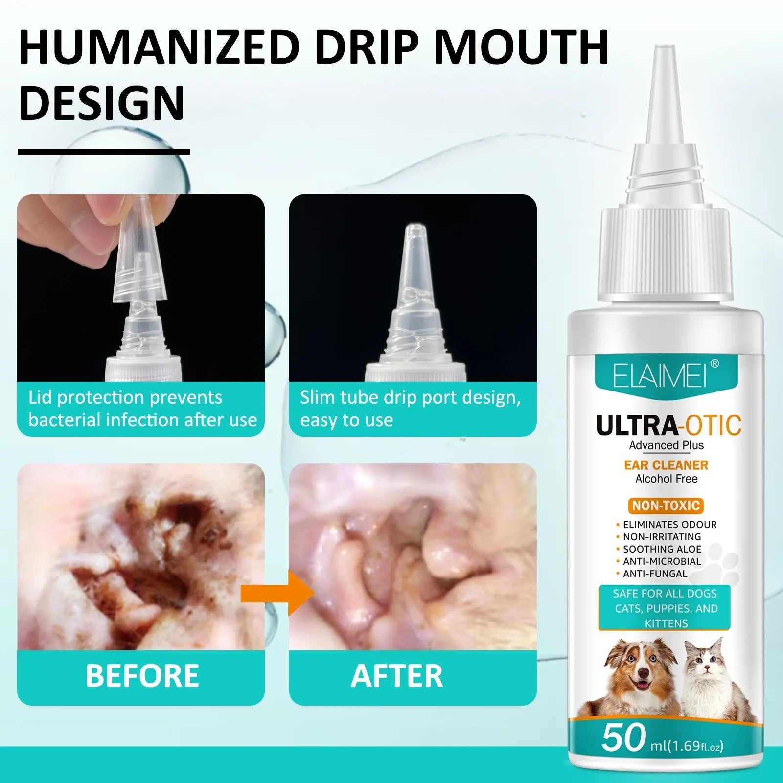 Pet Ear Cleaner 50ml - Blade & Thread