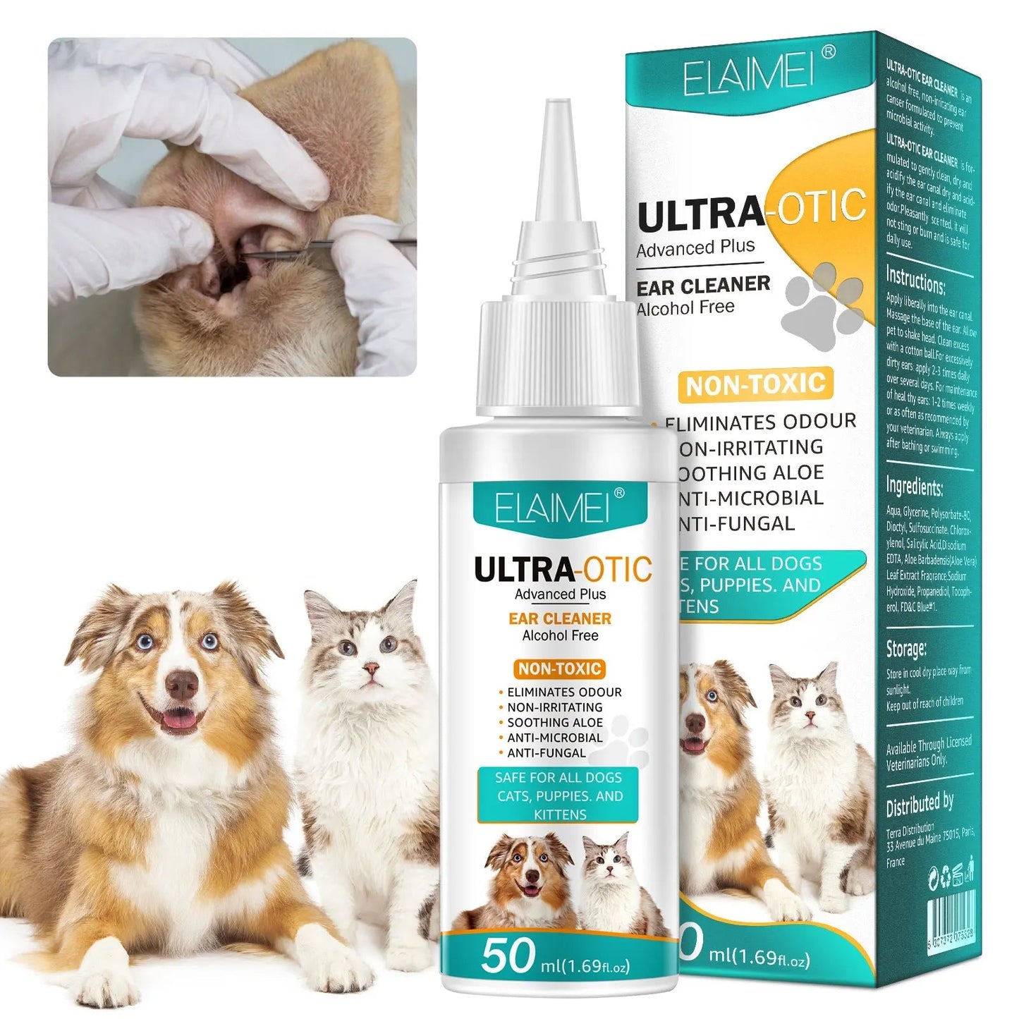 Pet Ear Cleaner 50ml - Blade & Thread
