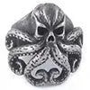 Pirate octopus tentacle punk style ring - Blade & Thread