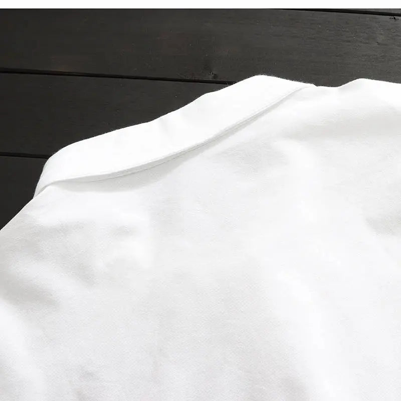 Plus size Cotton Embroidery women loose long white shirts casual ladies blouse - Blade & Thread
