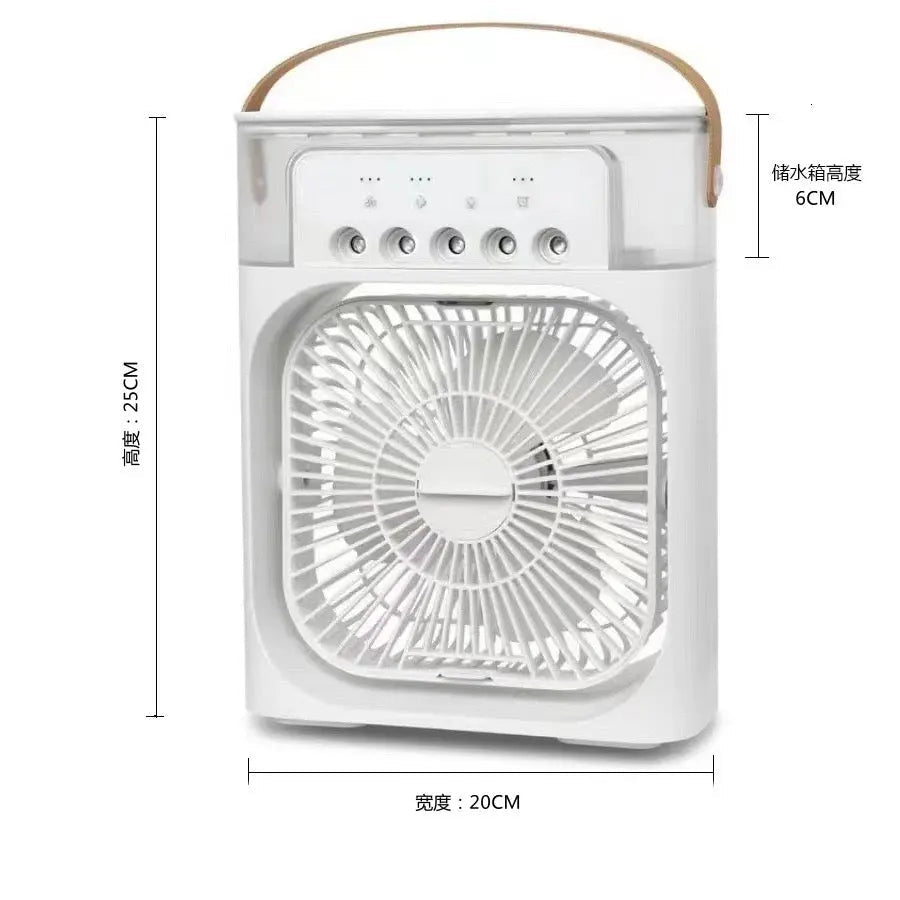 Portable 3-in-1 Air Cooler Fan – Mini AC for Room, Office & Car | Fast Cooling + Humidifier | Ships from USA 🇺🇸 | TikTok & Amazon Hot Seller! - Blade & Thread