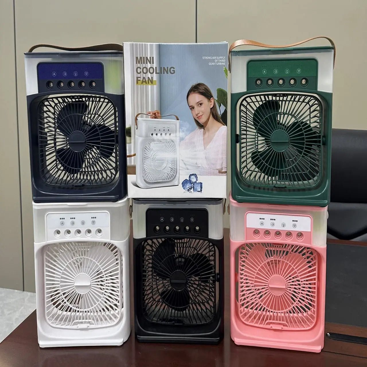 Portable 3-in-1 Air Cooler Fan – Mini AC for Room, Office & Car | Fast Cooling + Humidifier | Ships from USA 🇺🇸 | TikTok & Amazon Hot Seller! - Blade & Thread