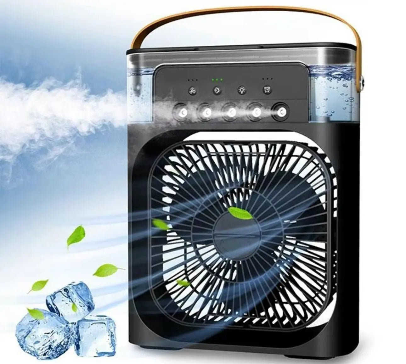 Portable 3-in-1 Air Cooler Fan – Mini AC for Room, Office & Car | Fast Cooling + Humidifier | Ships from USA 🇺🇸 | TikTok & Amazon Hot Seller! - Blade & Thread