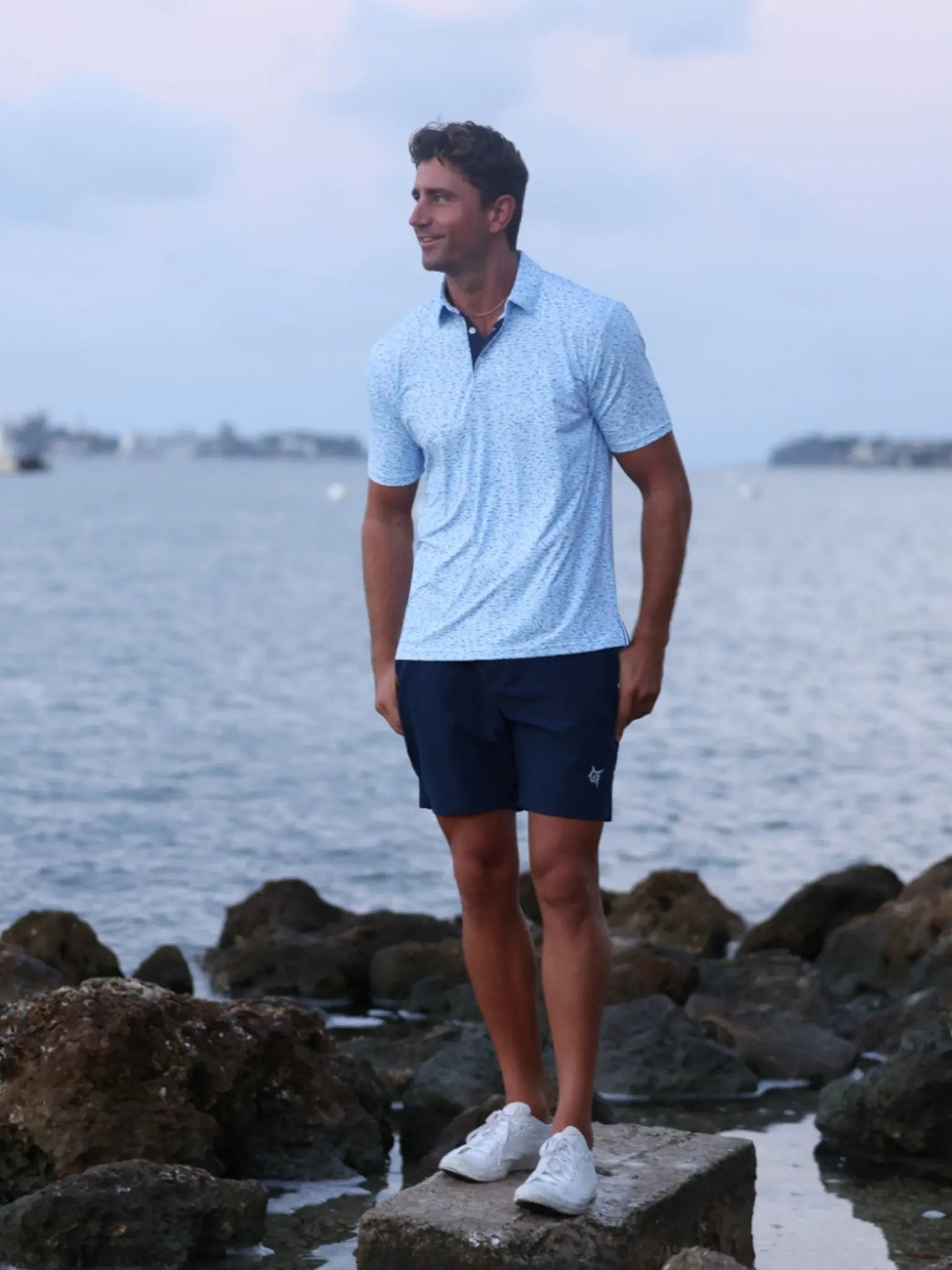 Predator Print Polo - Blade & Thread