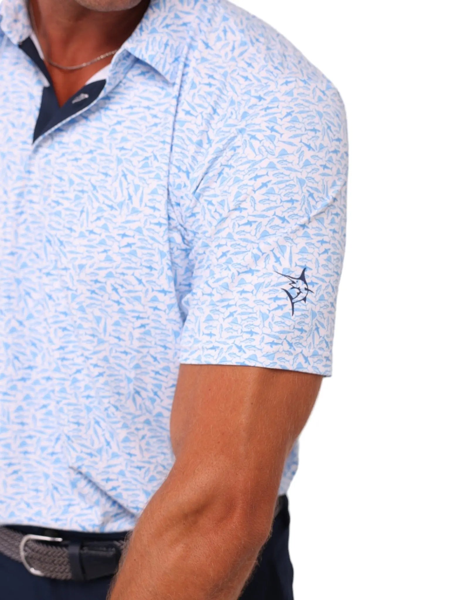 Predator Print Polo - Blade & Thread