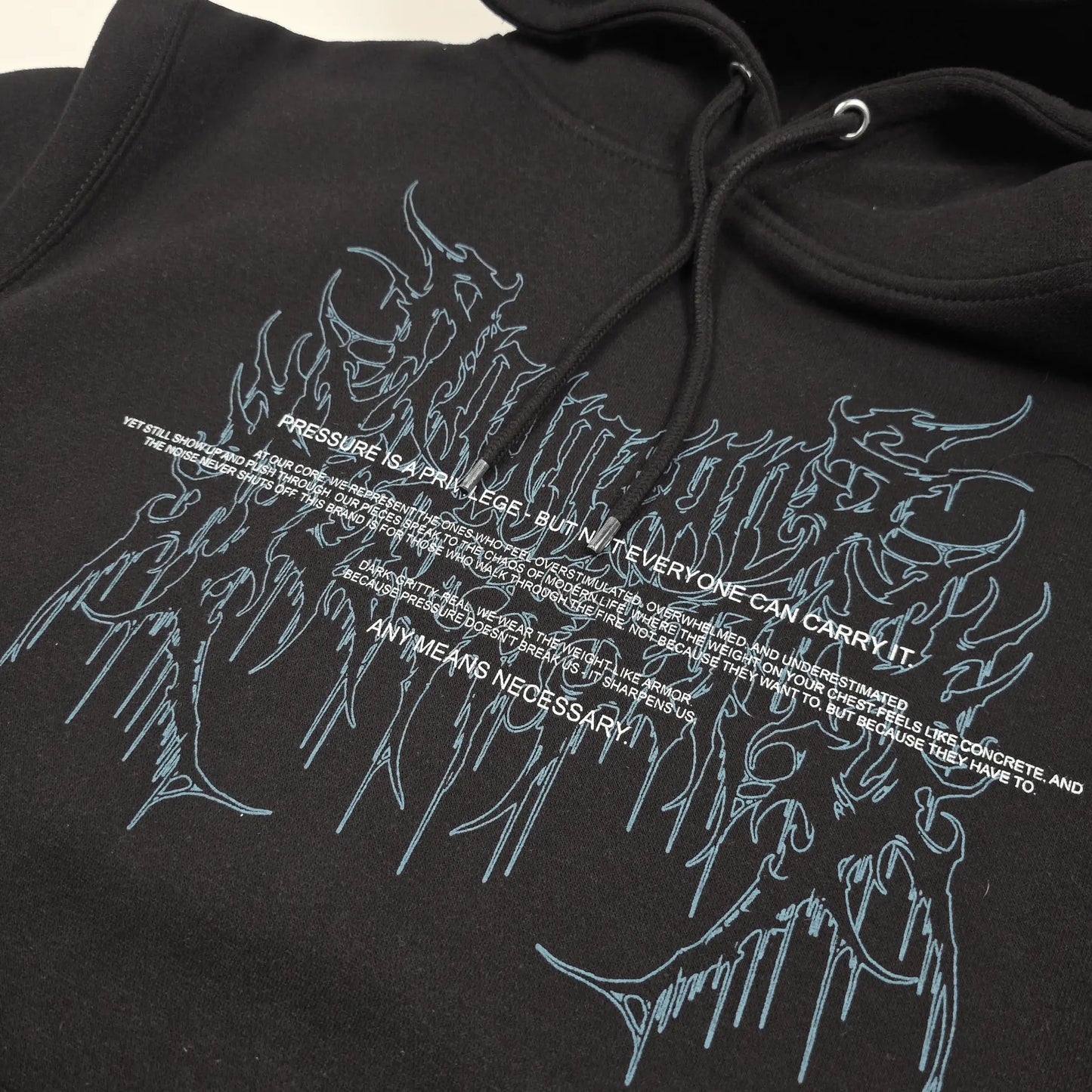 Pressure Pullover Hoodie Black - Blade & Thread