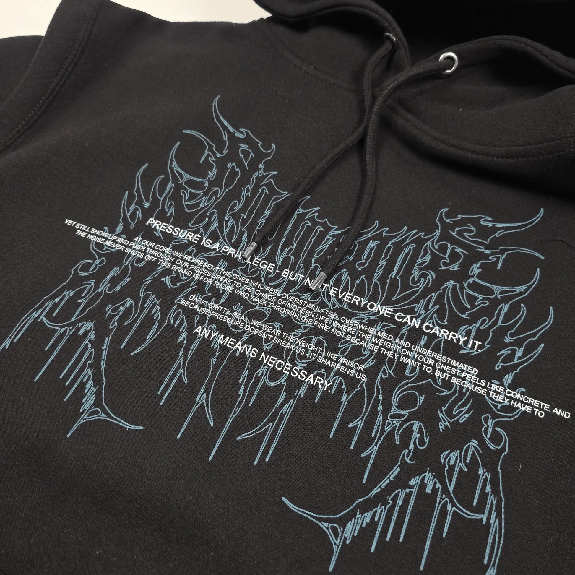 Pressure Pullover Hoodie Black - Blade & Thread