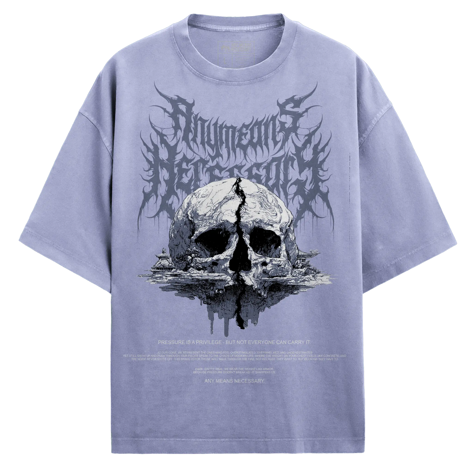 Pressure T-Shirt Grape - Blade & Thread