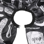 Printed hair dryer hair cloth shoulder cloth Any Means Necessary Clothing