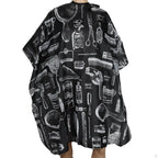 Printed hair dryer hair cloth shoulder cloth Any Means Necessary Clothing