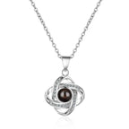 100 languages of love necklace Projection Pendant Necklace For Women Crystal Jewelry nowadaysfashion