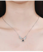 100 languages of love necklace Projection Pendant Necklace For Women Crystal Jewelry nowadaysfashion