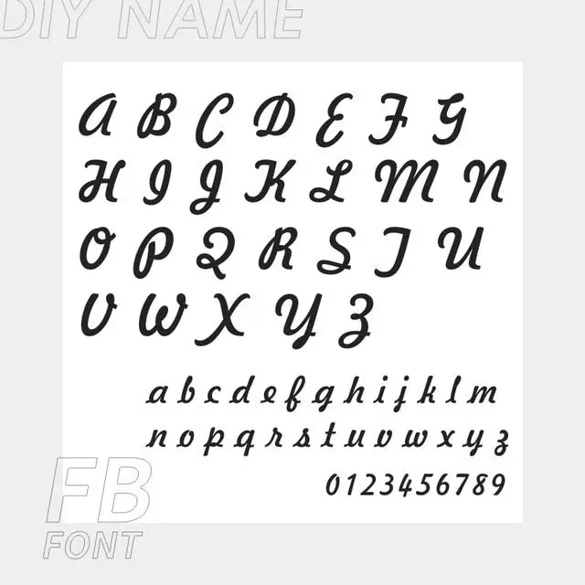 nowadaysfashion Stainless Steel Initial Name Necklace Custom Personalized Letter Choker Necklace Pendant Nameplate nowadaysfashion