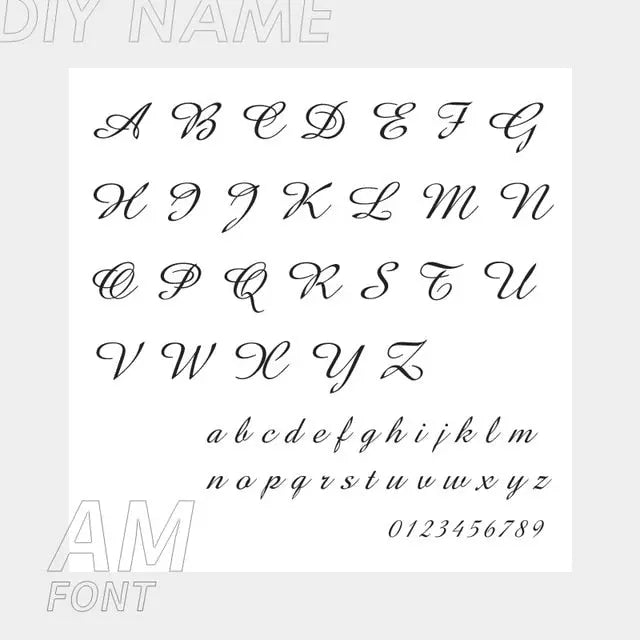 nowadaysfashion Stainless Steel Initial Name Necklace Custom Personalized Letter Choker Necklace Pendant Nameplate nowadaysfashion