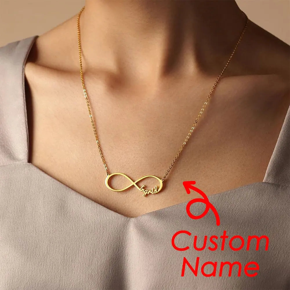 nowadaysfashion Customized Name Necklace Custom Personalized Letter Choker Necklace nowadaysfashion