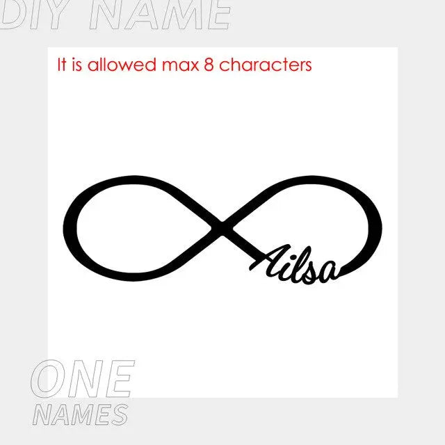 nowadaysfashion Customized Name Necklace Custom Personalized Letter Choker Necklace nowadaysfashion