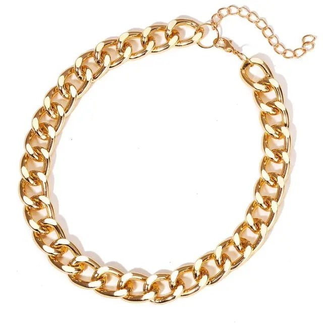Gold Plated Necklaces Choker for Women, nowadaysfashion