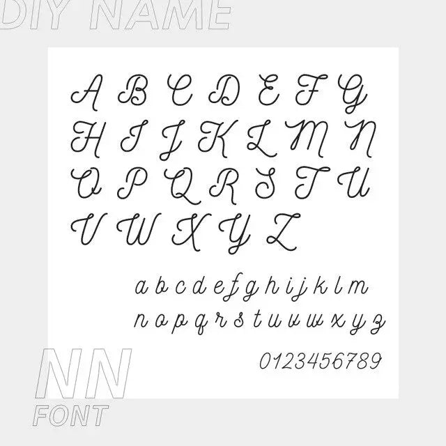 nowadaysfashion Customized Name Anklet for women Gold Personalized Letter nowadaysfashion