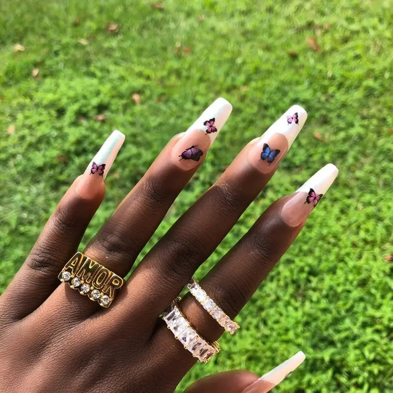 nowadaysfashion Custom Name Rings Gold Personality Hip Hop Ring Women Fashion Punk Letter Ring nowadaysfashion