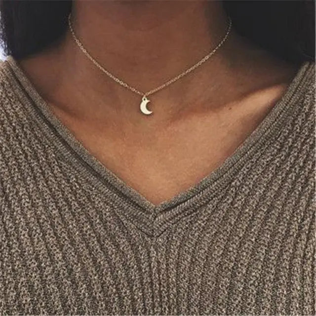 29 stylish Gold necklace on neck Gold chain Women's jewelry layered accesories nowadaysfashion