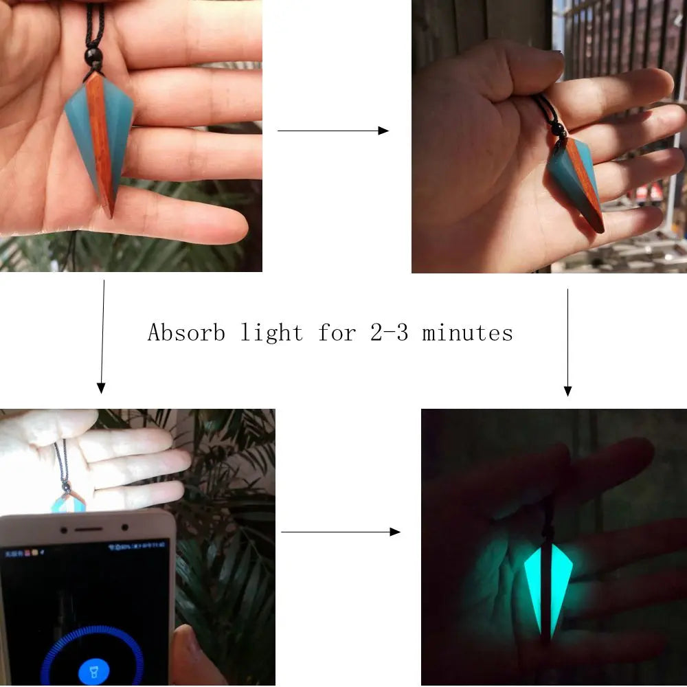 Luminous necklace, women's and men's fashion jewelry nowadaysfashion