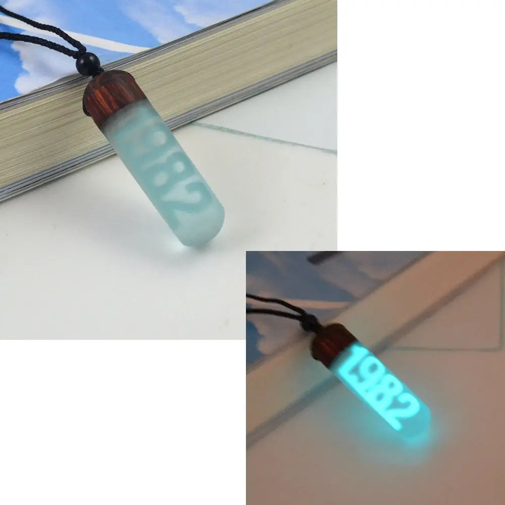 1980-2022 birthday necklaces, light absorbing and shining digital years, birthday jewelry gifts nowadaysfashion