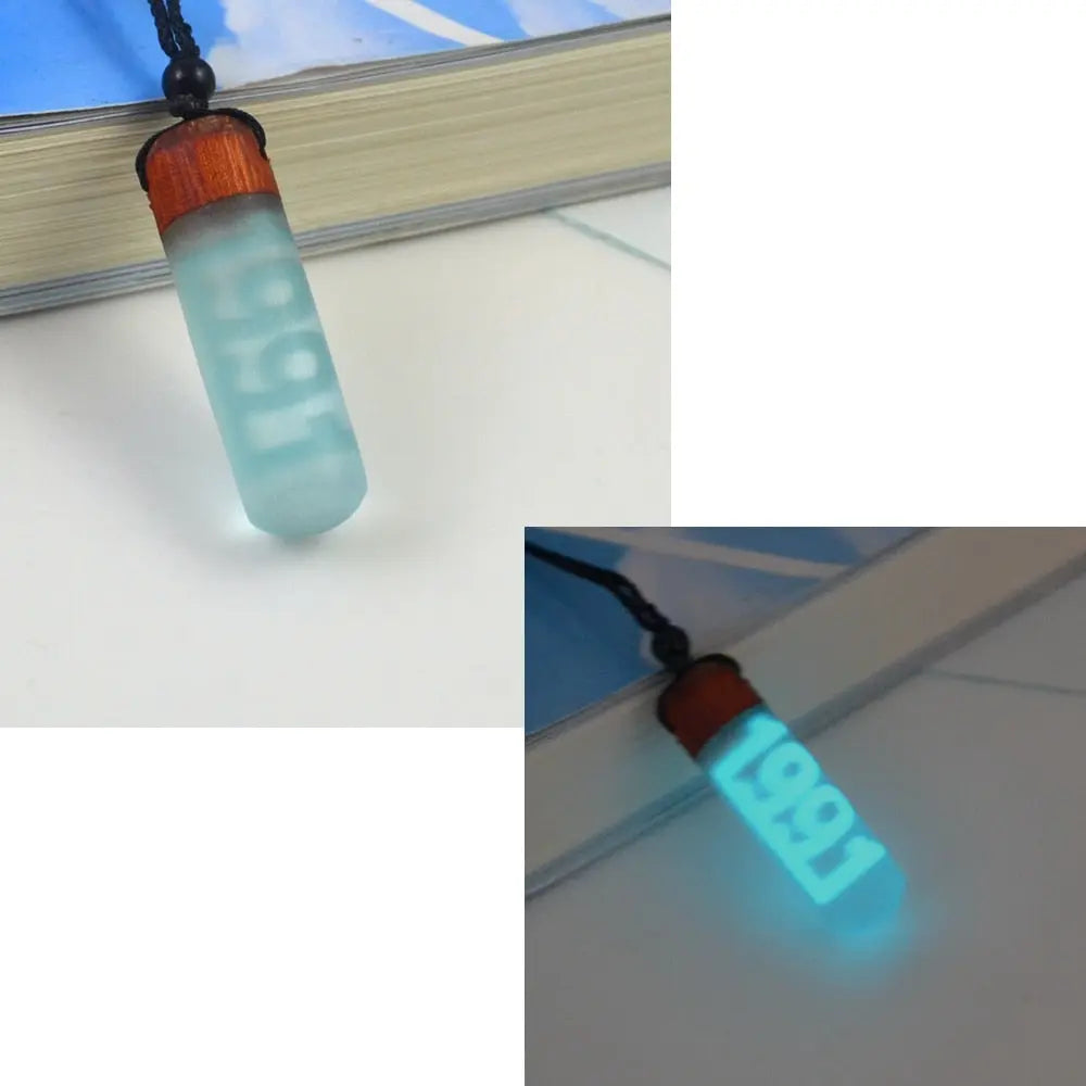 1980-2022 birthday necklaces, light absorbing and shining digital years, birthday jewelry gifts nowadaysfashion