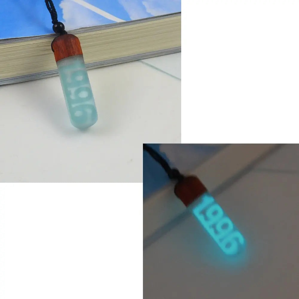 1980-2022 birthday necklaces, light absorbing and shining digital years, birthday jewelry gifts nowadaysfashion