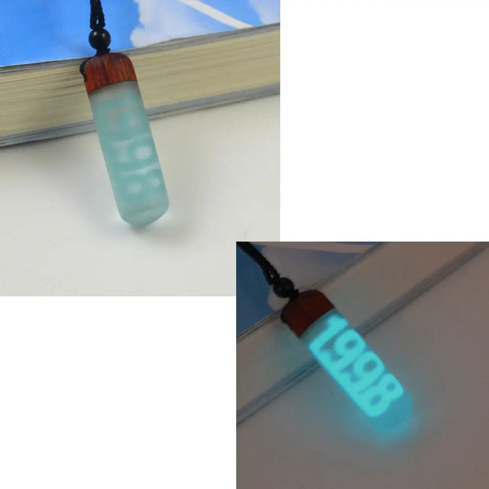 1980-2022 birthday necklaces, light absorbing and shining digital years, birthday jewelry gifts nowadaysfashion