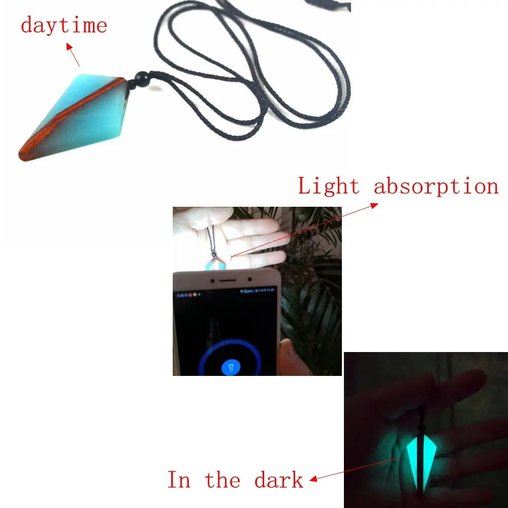 Luminous necklace, women's and men's fashion jewelry nowadaysfashion