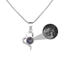 Custom Irregular Heart Pendant Personalized Photo Name Creative Gift Projection Necklace nowadaysfashion