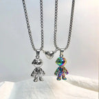 2pc/set Magnet Attracts Couple Necklace Spaceman Charm Jewelry Lover Distance Gift nowadaysfashion