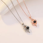 Custom Photo Name Projection Necklace Personalized Love Letter Pendant nowadaysfashion