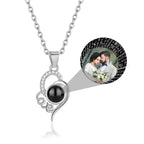 Custom Photo Name Projection Necklace Personalized Love Letter Pendant nowadaysfashion