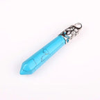 1Pc carnelian Quartz Opal Opalite Carnelian Gem Stone Healing Chakra Pendulum Pendant nowadaysfashion