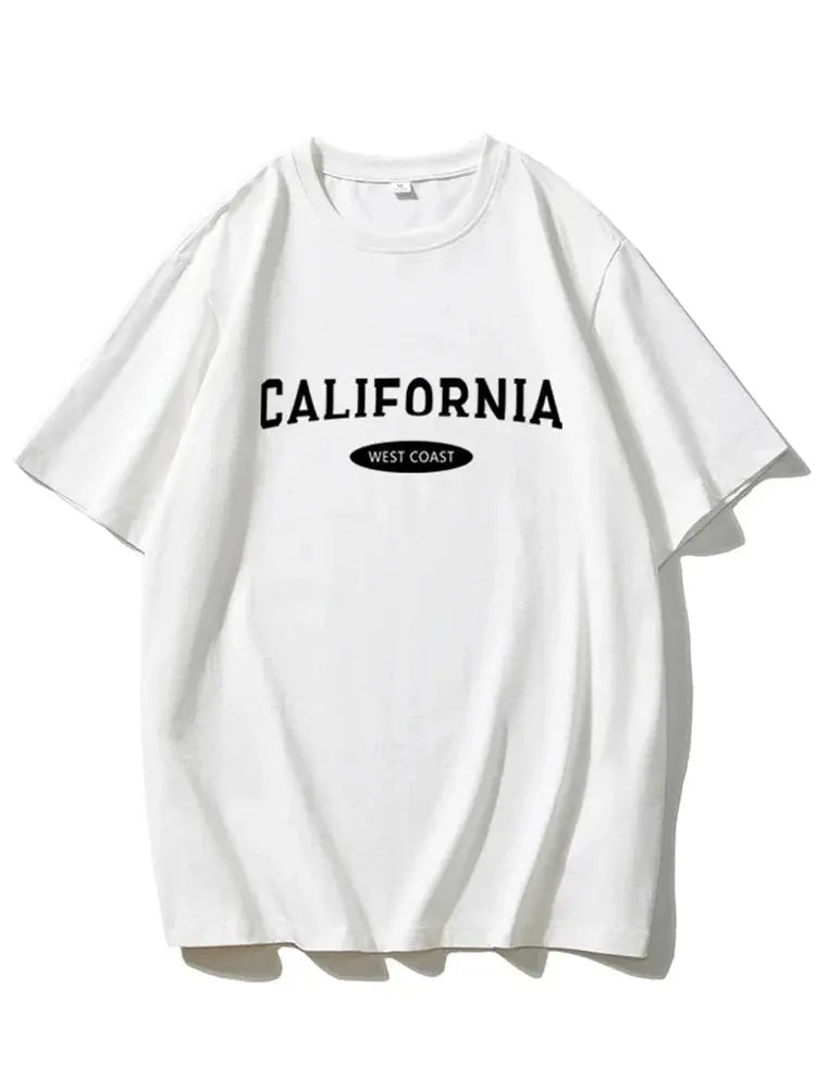Prosecco mood letter print t-shirt Cotton summer breathable t-shirt - Blade & Thread