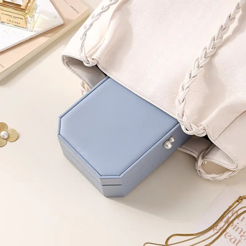 PU leather multi-layer large capacity jewelry box - Blade & Thread