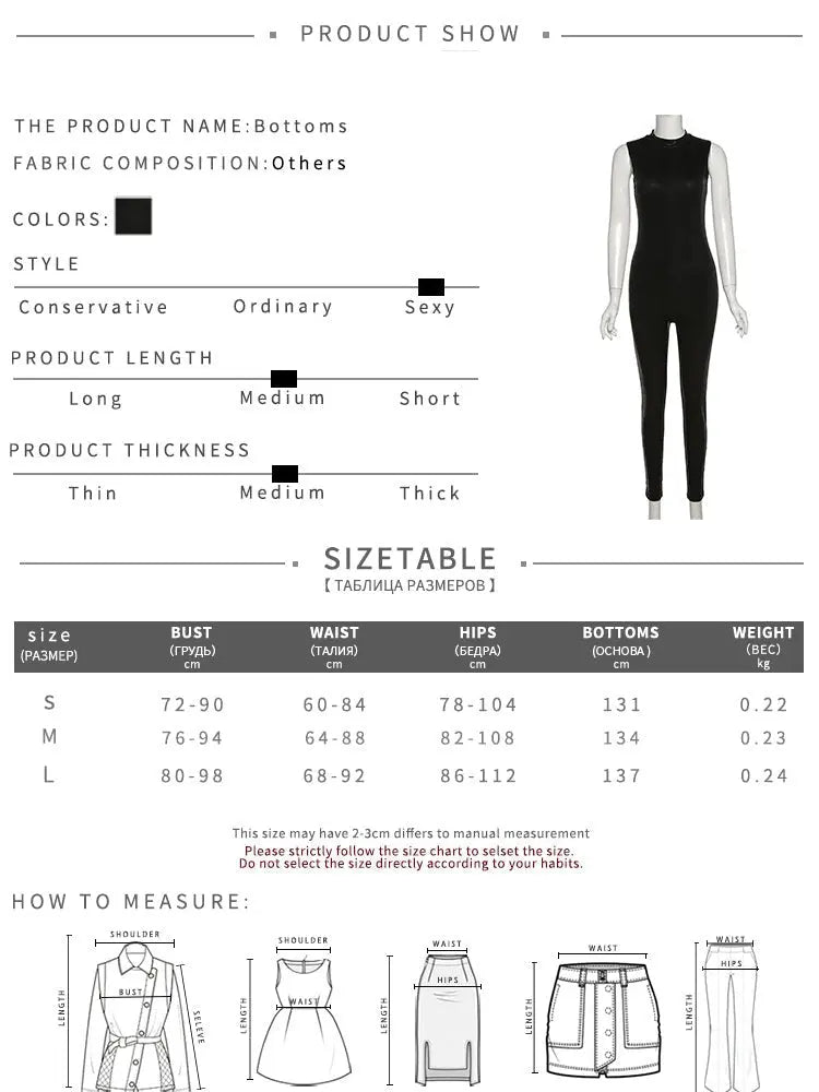PU Leather Sleeveless Turtleneck Zipper Women Jumpsuit 2022 Casual Street Style Sports Fitness - Blade & Thread